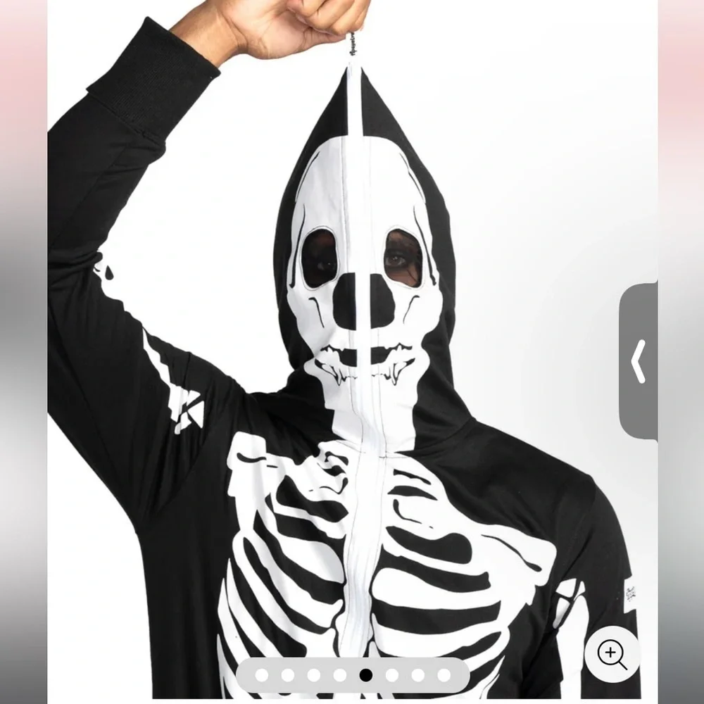 NWT - Tipsy Elves - Skeleton Onesie - Picture 3 of 3